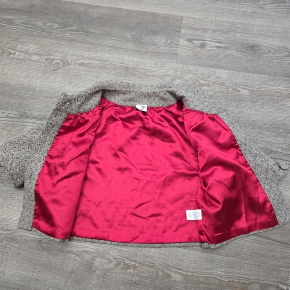 cherish tweed like coat toddler size small - Picture 5 of 6